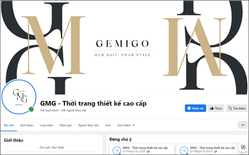 Đặt tên fanpage mô tả điểm khác biệt của thương hiệu