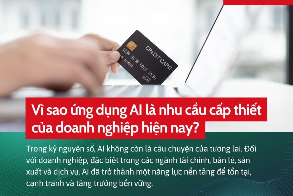 Vì sao ứng dụng AI là nhu cầu cấp thiết của doanh nghiệp hiện nay